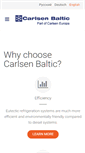 Mobile Screenshot of carlsenbaltic.com
